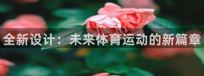 谈球吧体育官网：全新设计：未来体育运动的新篇章
